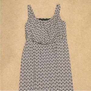 Lane Bryant black and white dress